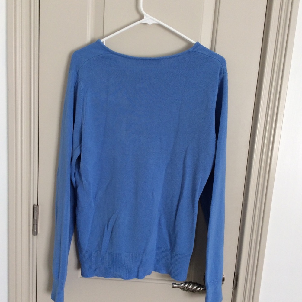 Croft & Barrow blue sweater